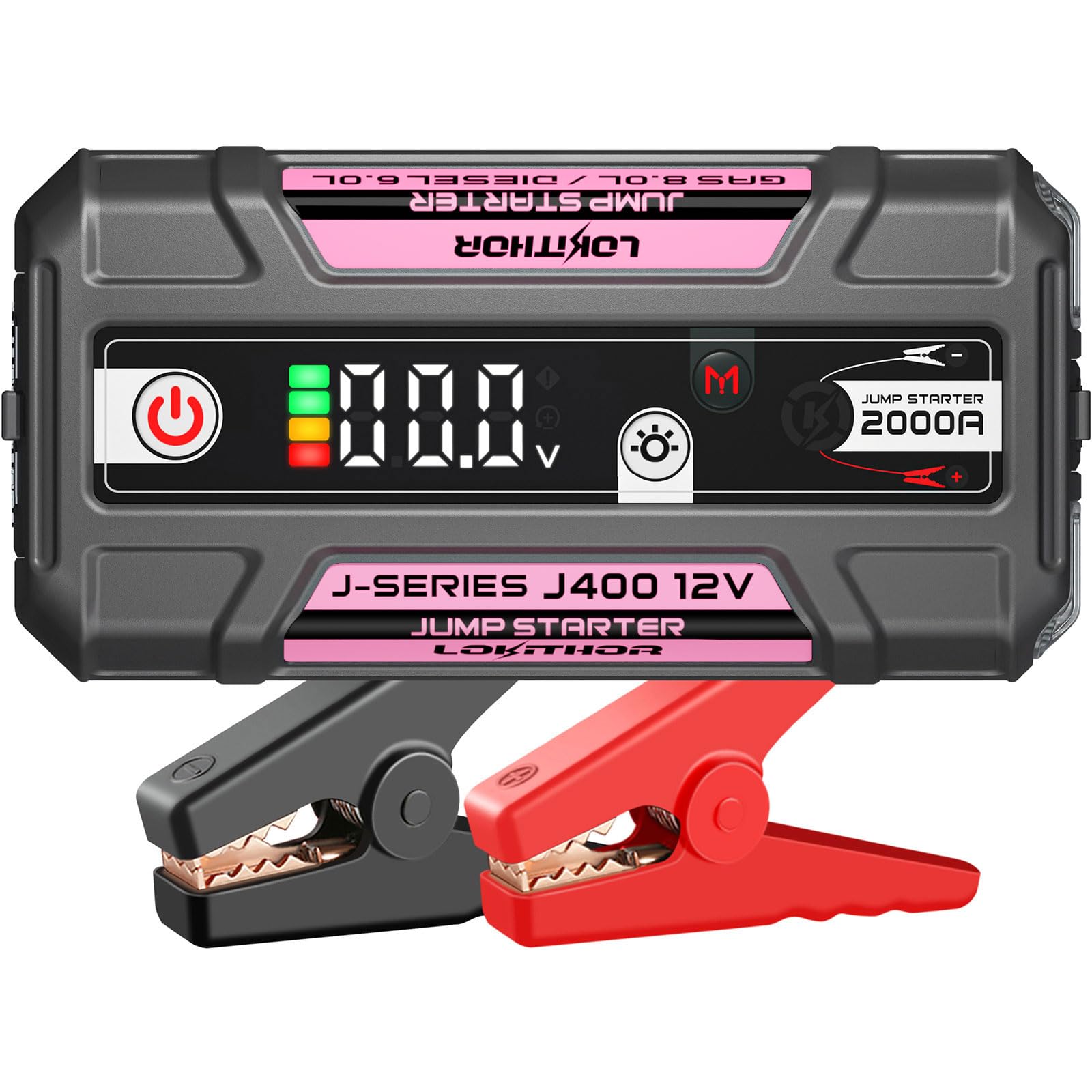 LOKITHOR J400 front view showing rugged case and ready-to-use design benefit fast access