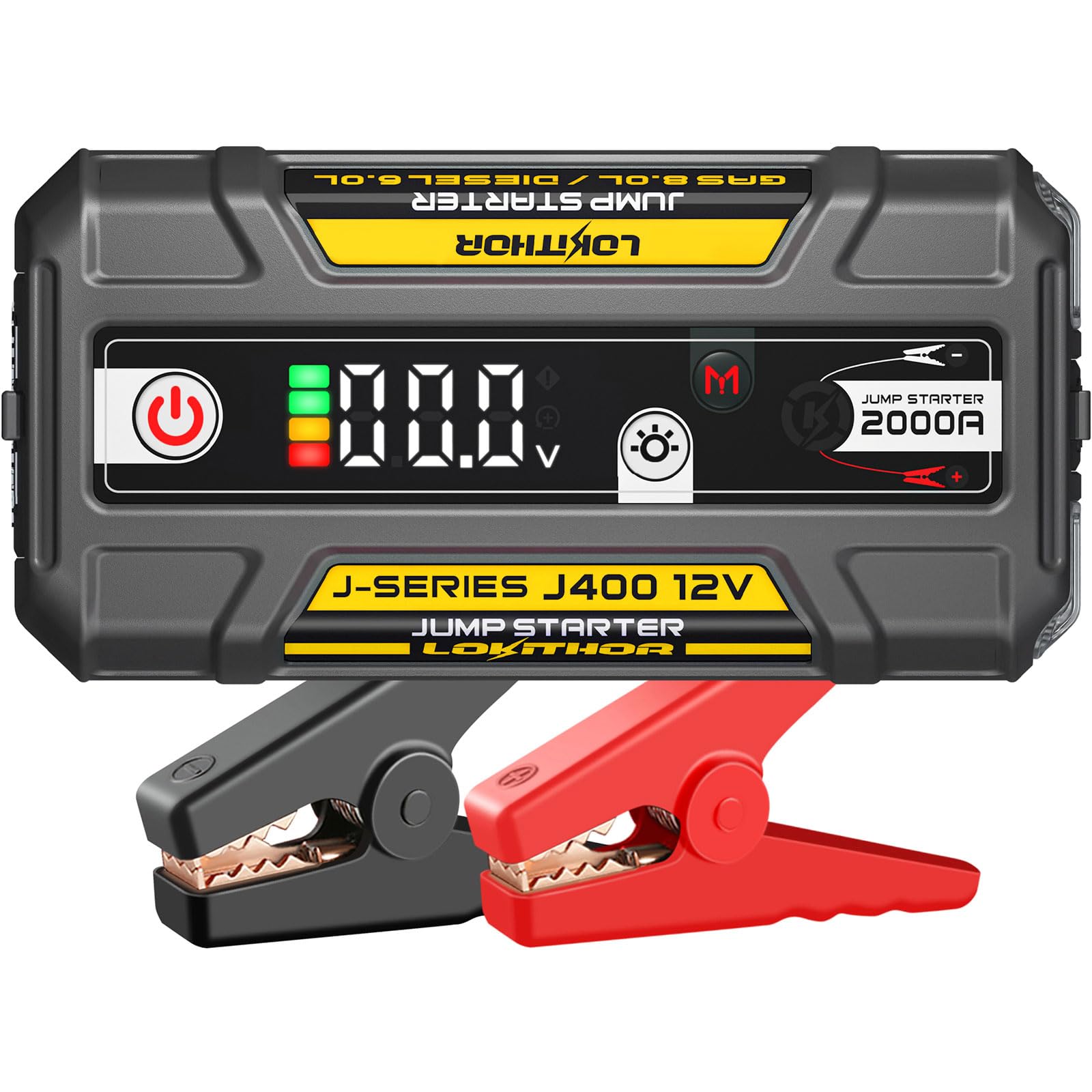 LOKITHOR J400 front view showing compact design and portability benefit