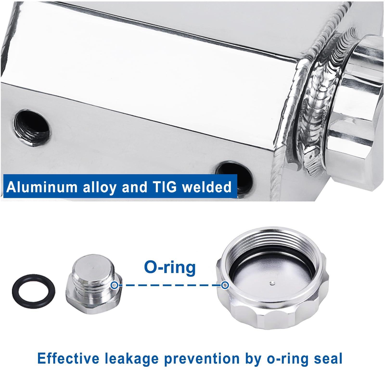 LokoCar thread and O-ring detail displaying improved leak resistance