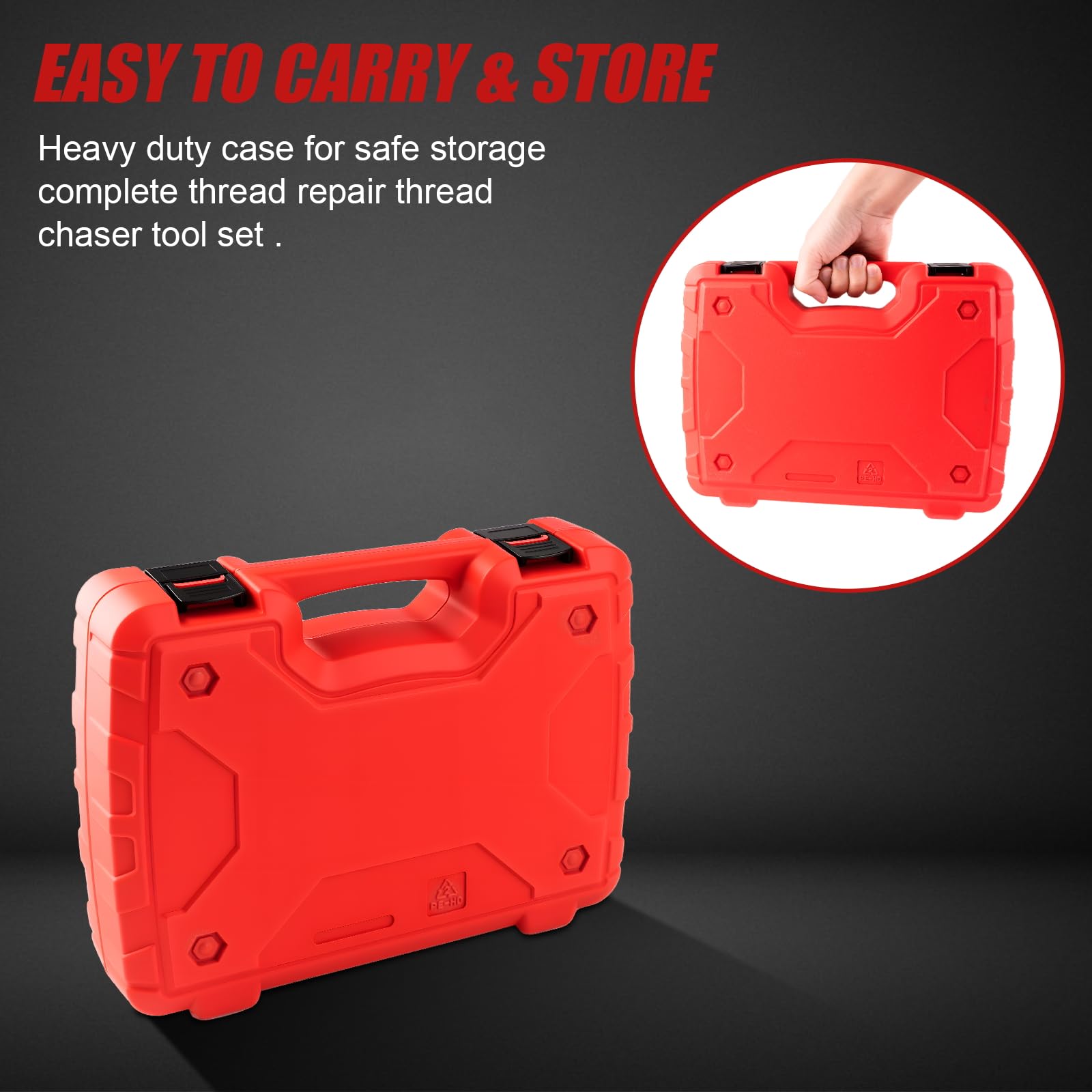 Loksun sturdy closed case for secure transport and tool protection