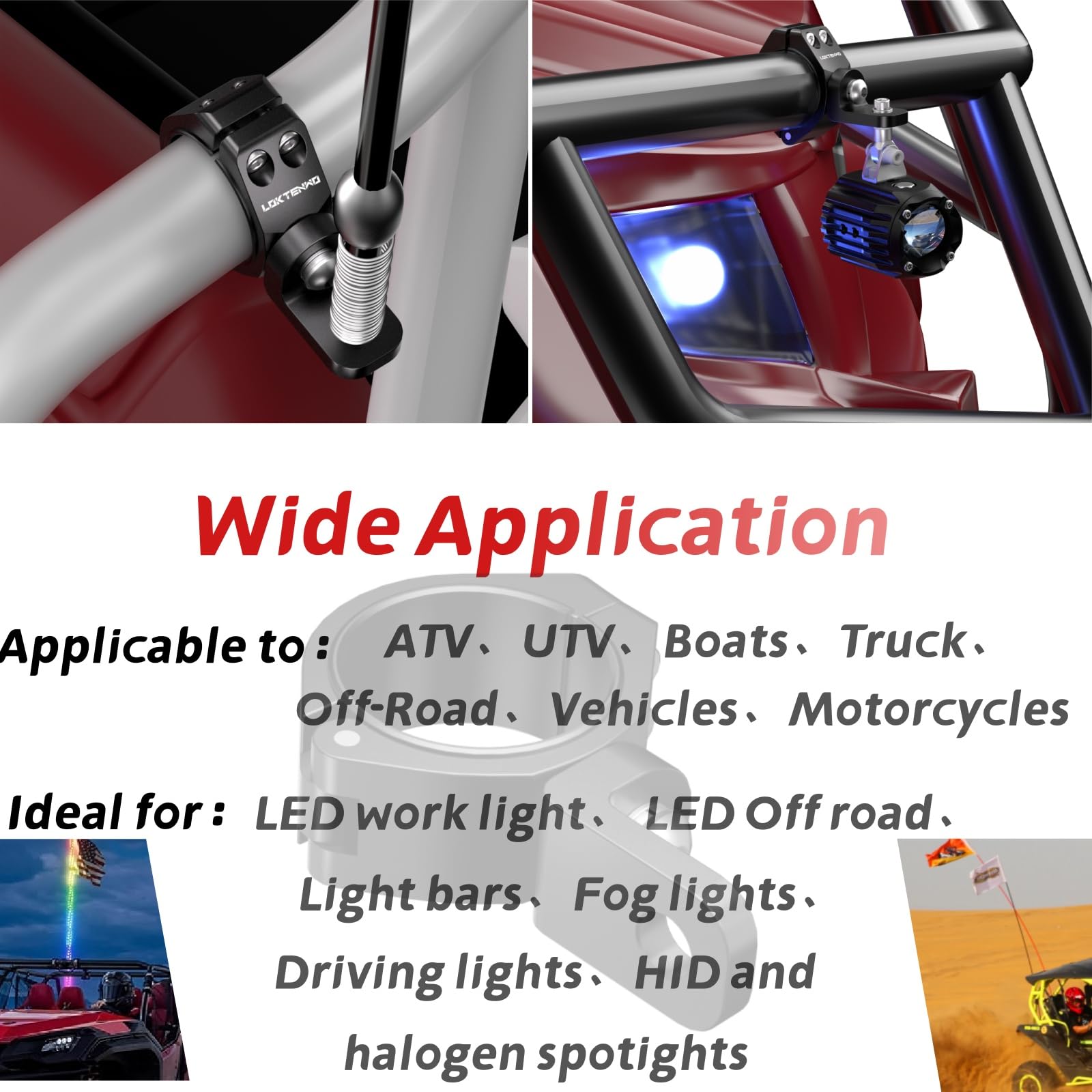 LOKTENWO anodized finish detail highlighting corrosion resistance and scratch protection