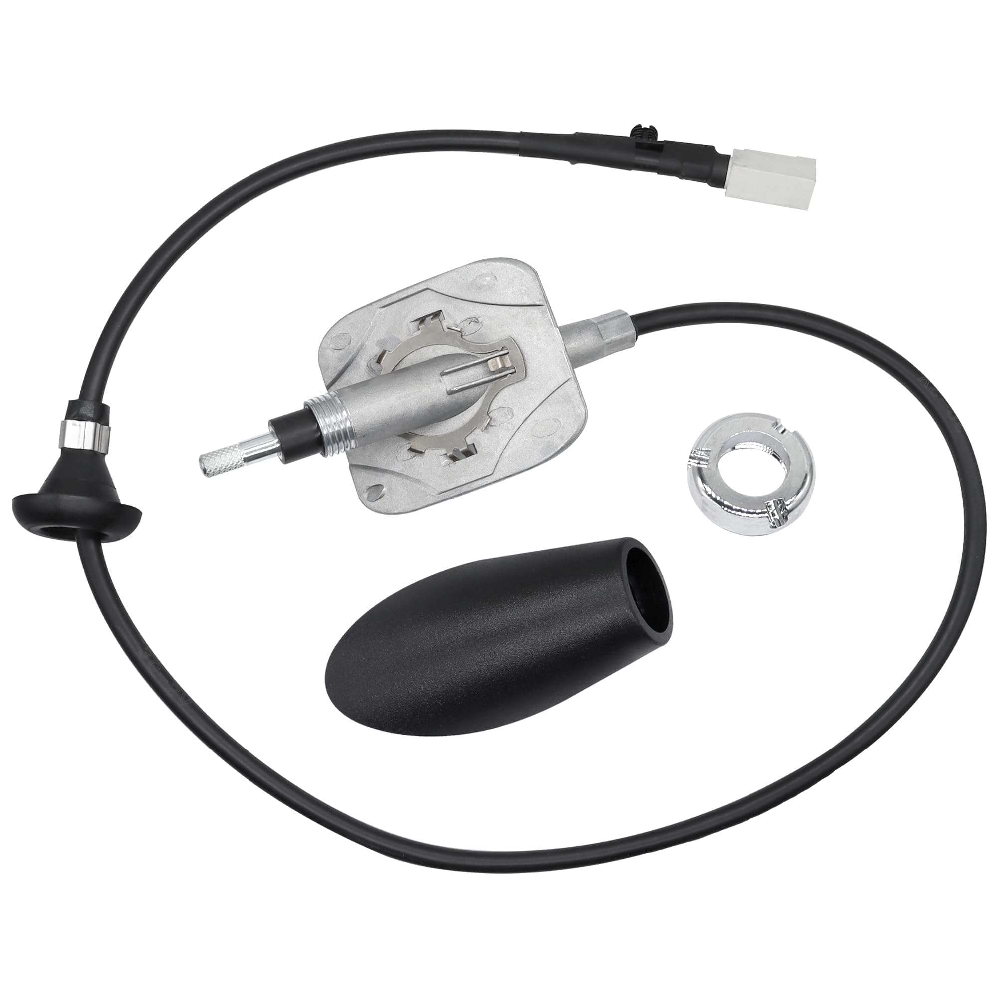 LoloWheat front antenna base showing mount and cover for reliable fit