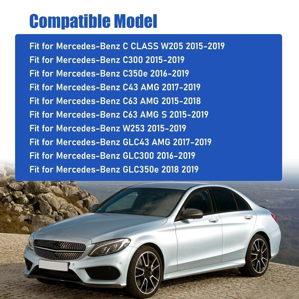LoloWHeat side profile showing mounting points and accurate fitment for Mercedes