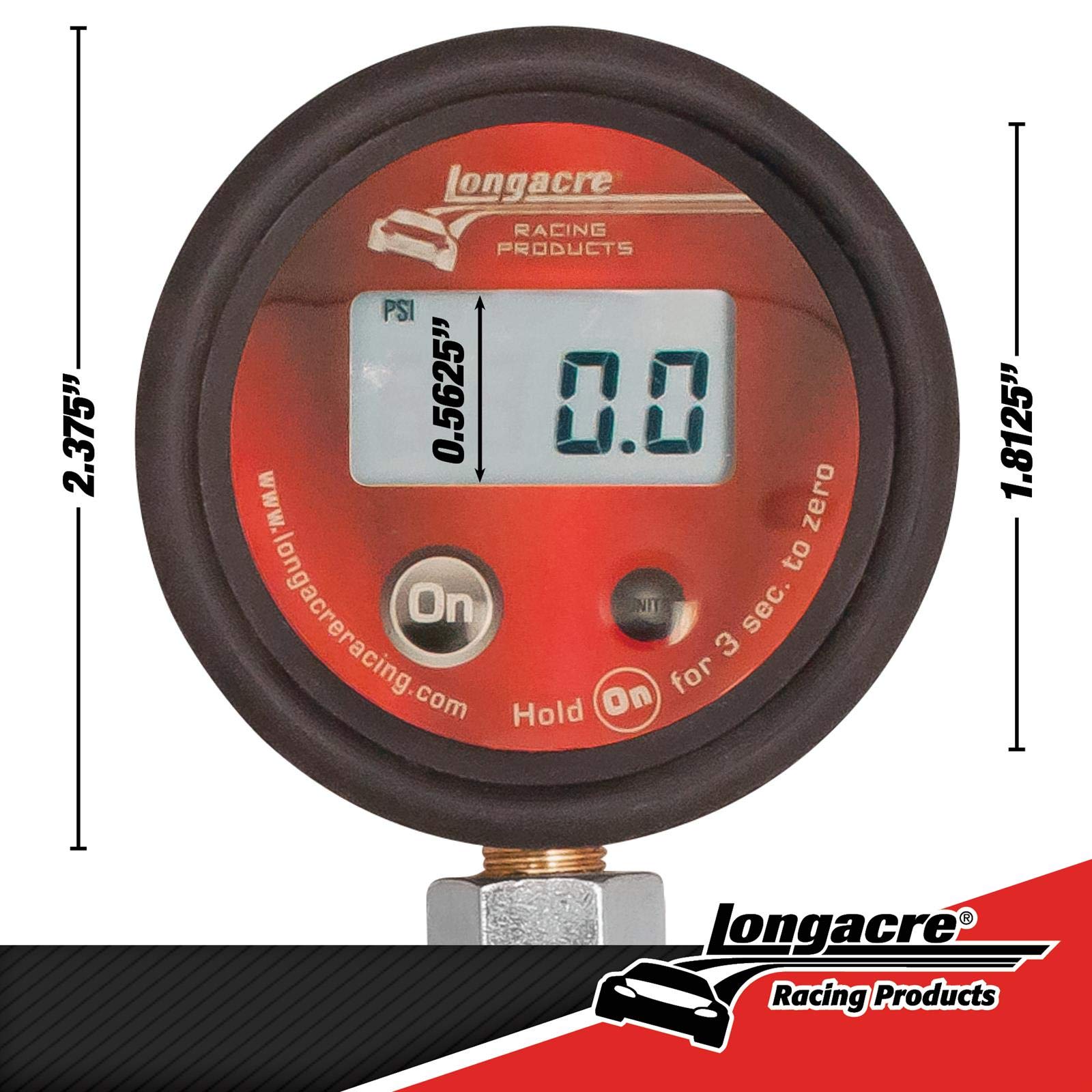 Longacre 53036 14-inch high-flex hose with angle and ball chucks for easy access