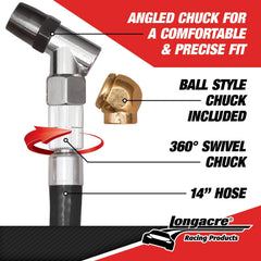 Longacre 53036 pressure release button for controlled air bleeding