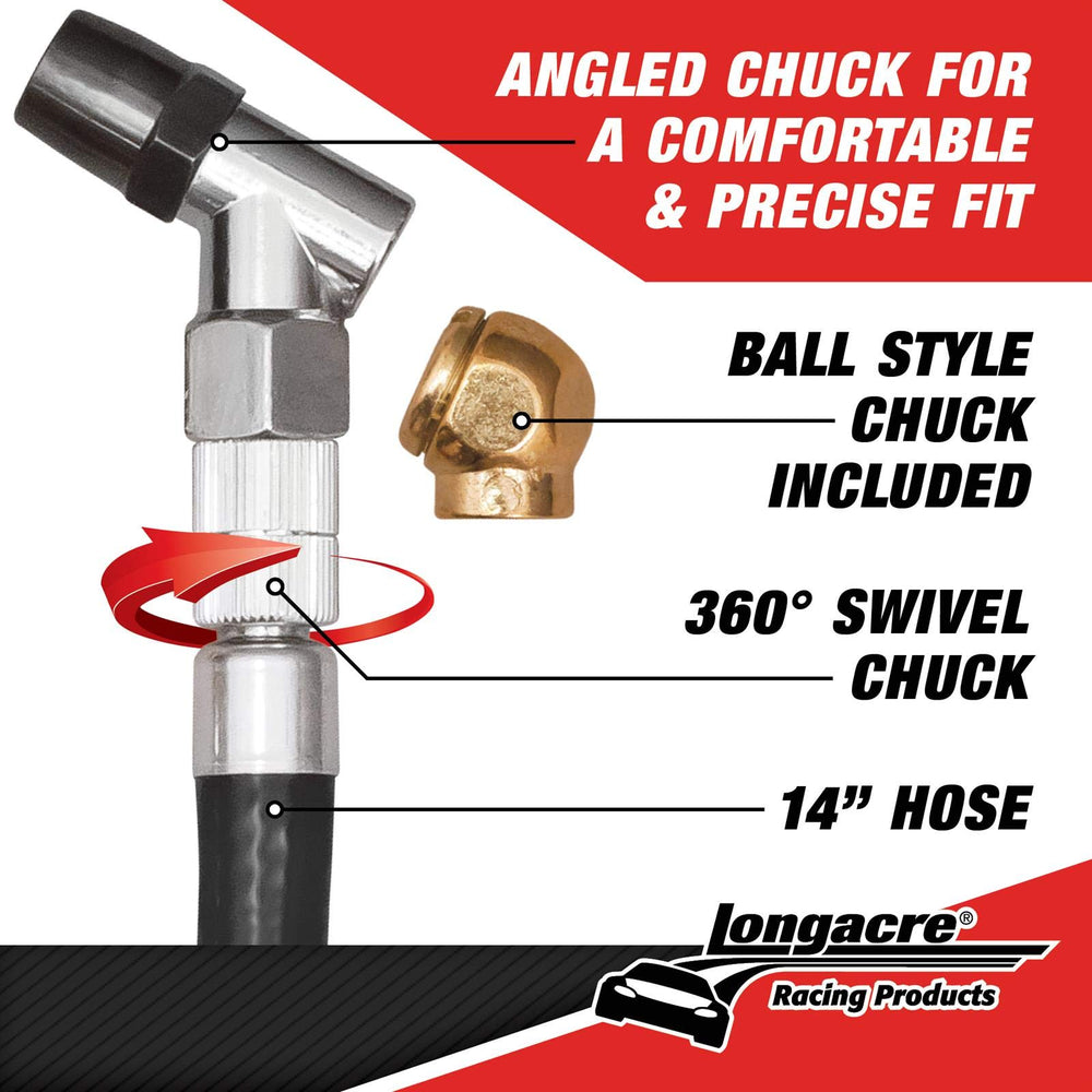 Longacre shock-resistant rubber bumper protecting the gauge for durable garage use