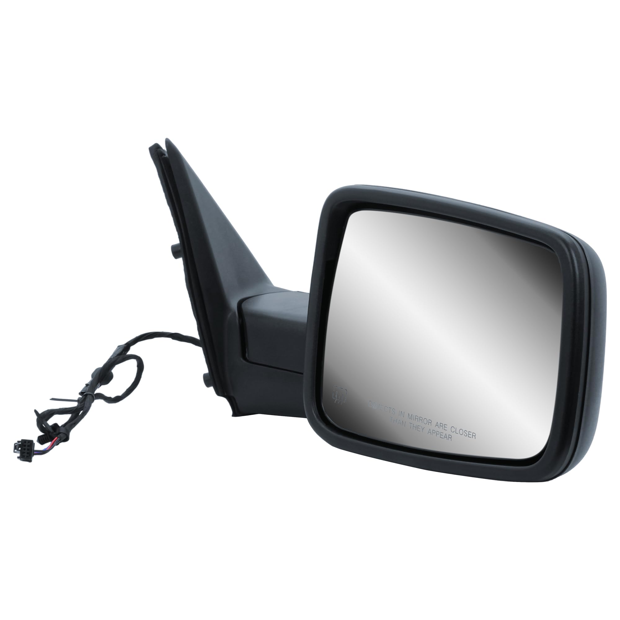 LONGLING heated glass detail helps clear frost and fog