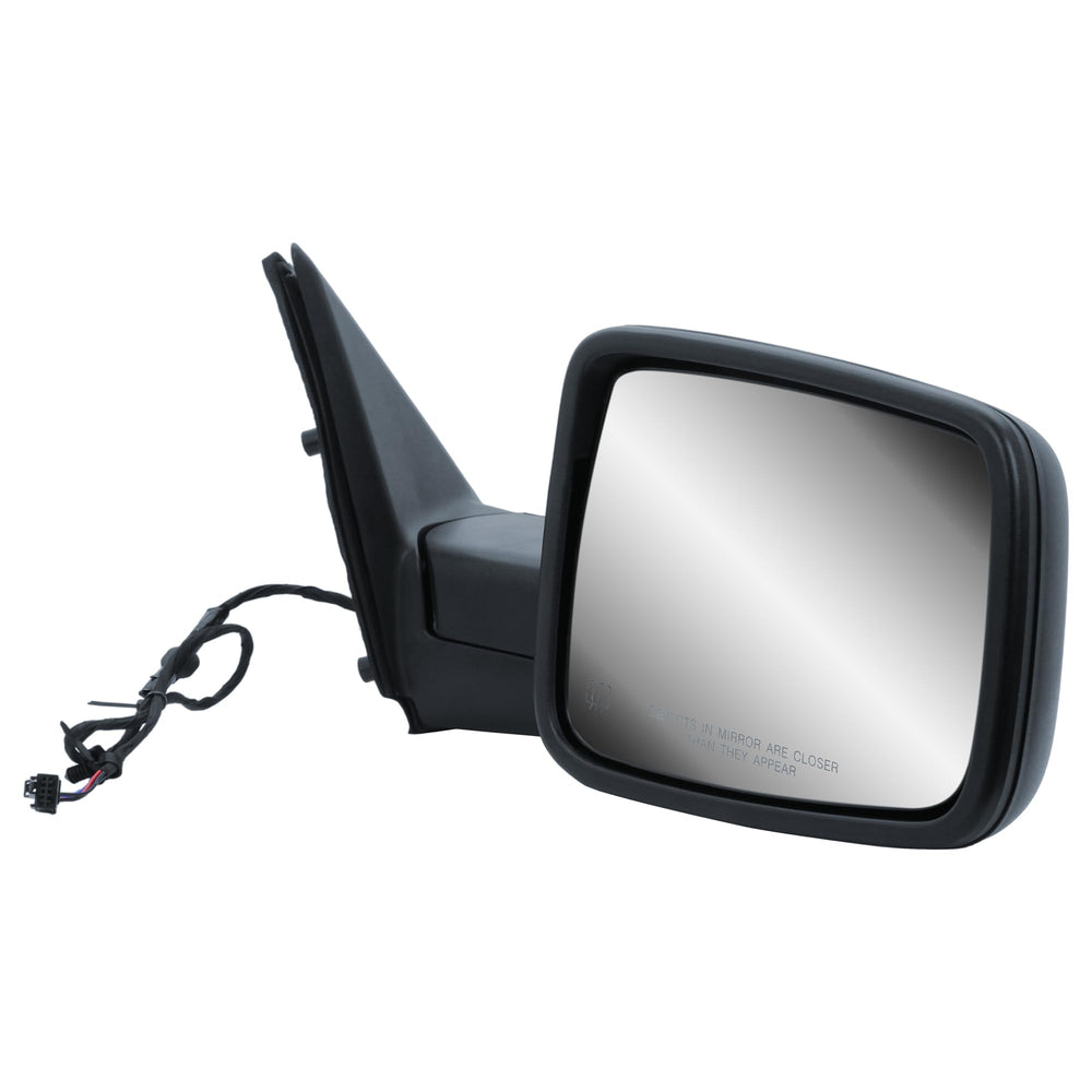 LONGLING heated glass detail helps clear frost and fog