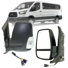 LONGLING left mirror front assembly showing fit and finish