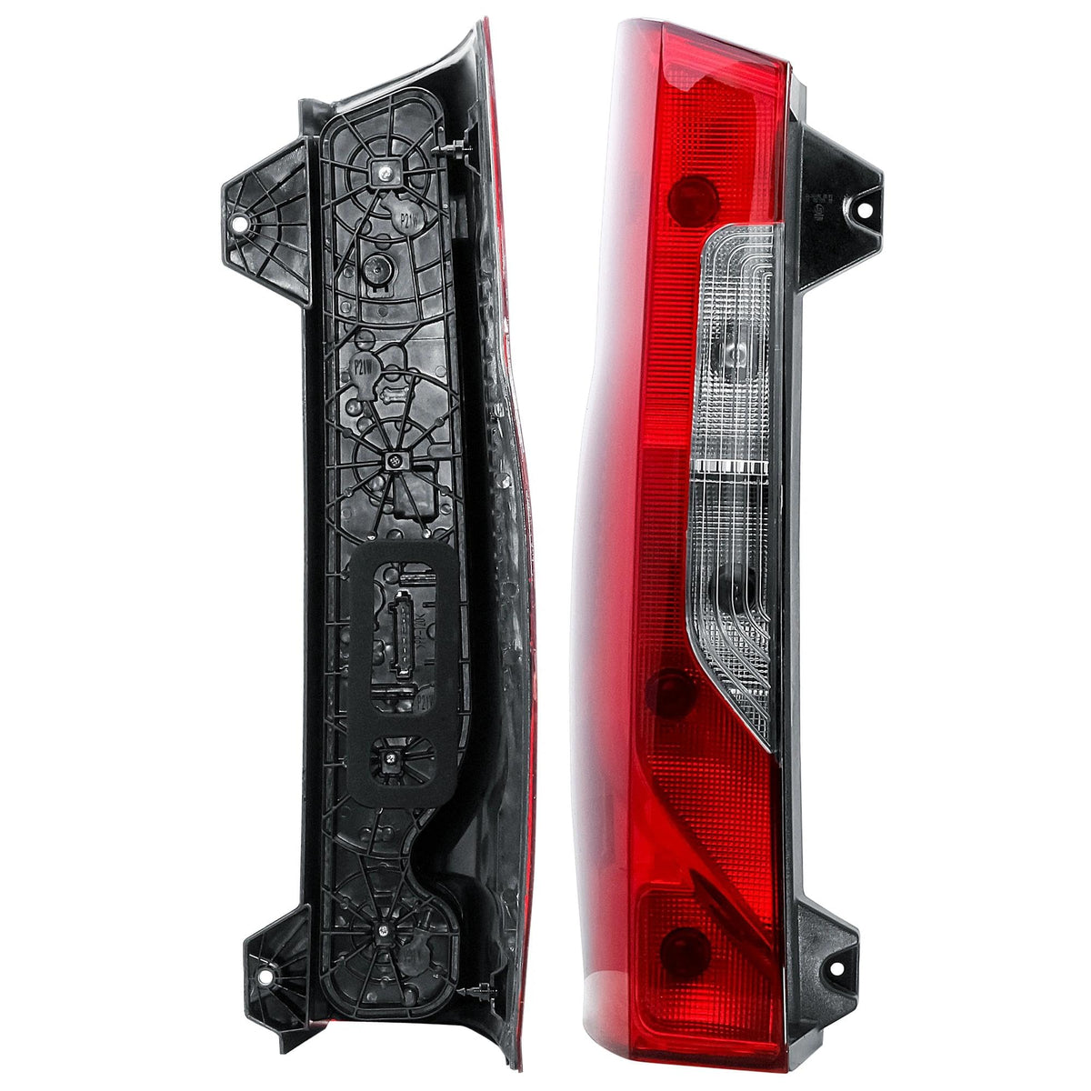LONGLING front view tail light showing fit and clean finish for easy replacement