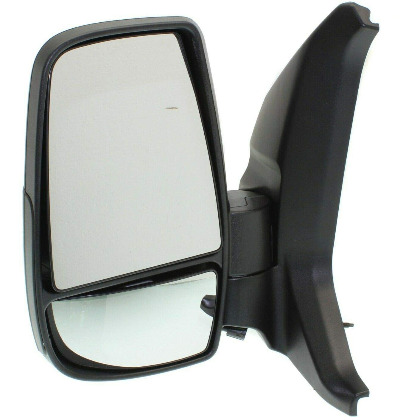 LONGLING mirror mounted on a Transit door demonstrating straightforward installation