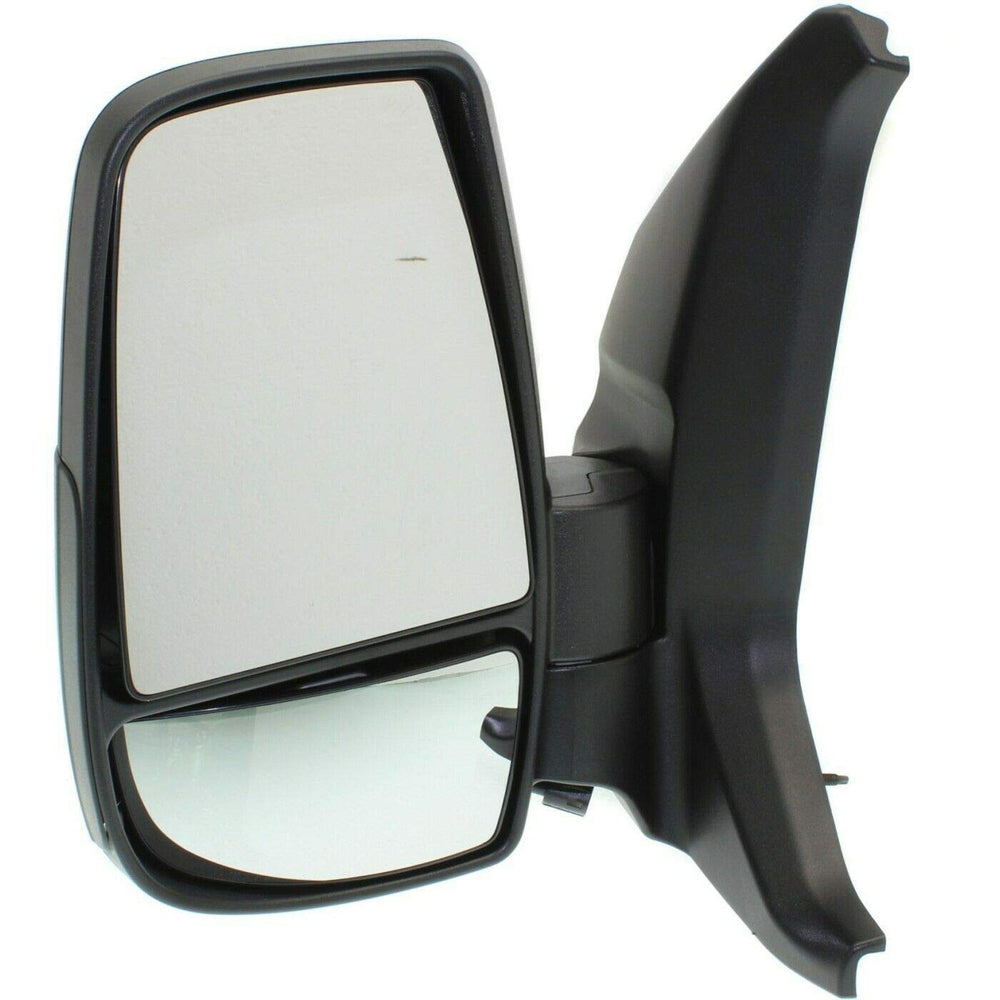 LONGLING mirror mounted on a Transit door demonstrating straightforward installation