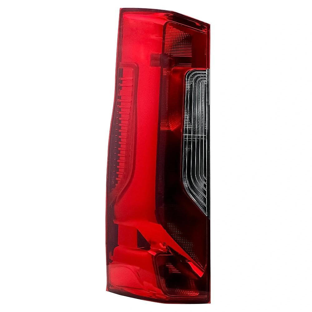 LONGLING tail light beside a ruler to show accurate size and fitment benefit