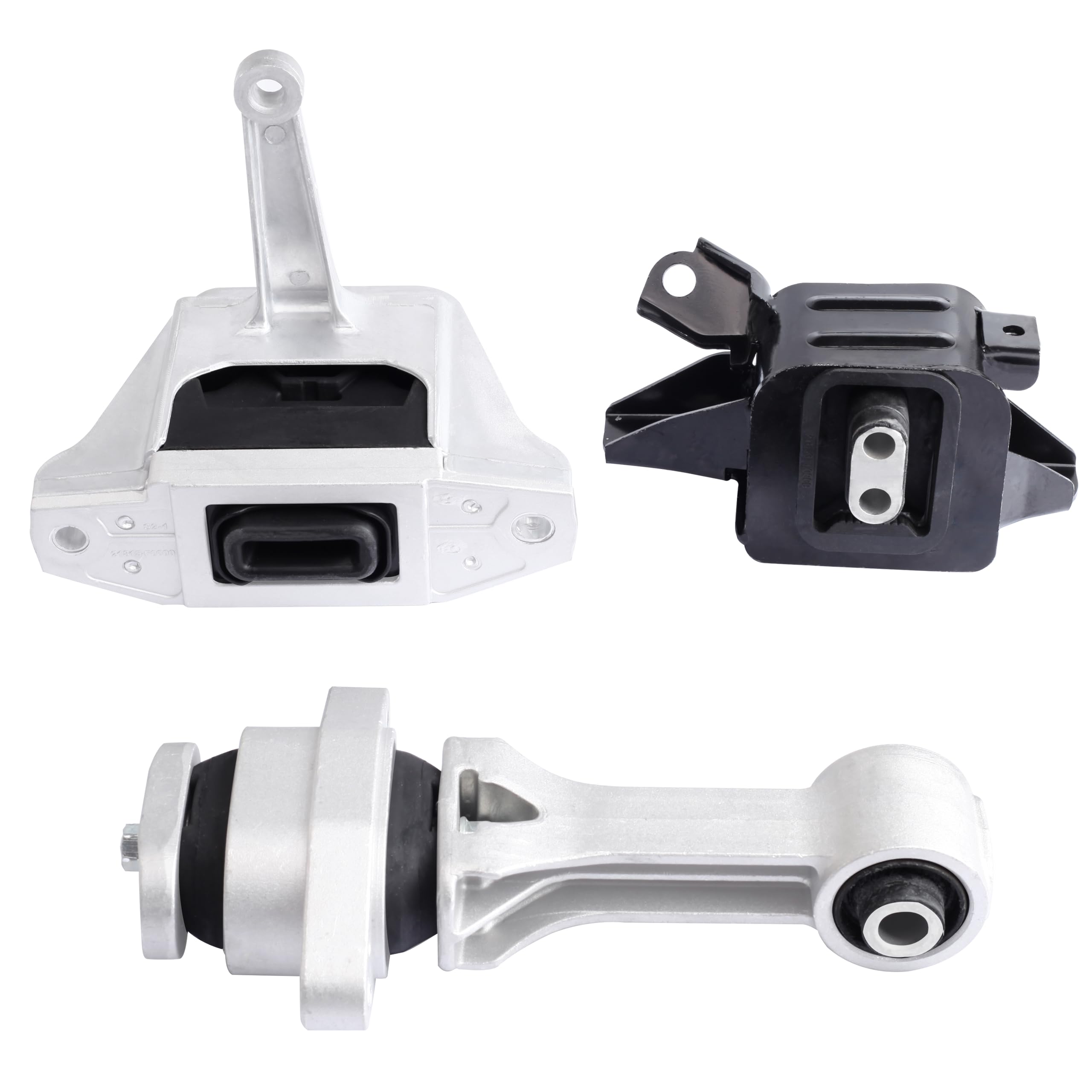 loongrie front view of mount kit showing complete set for easy replacement