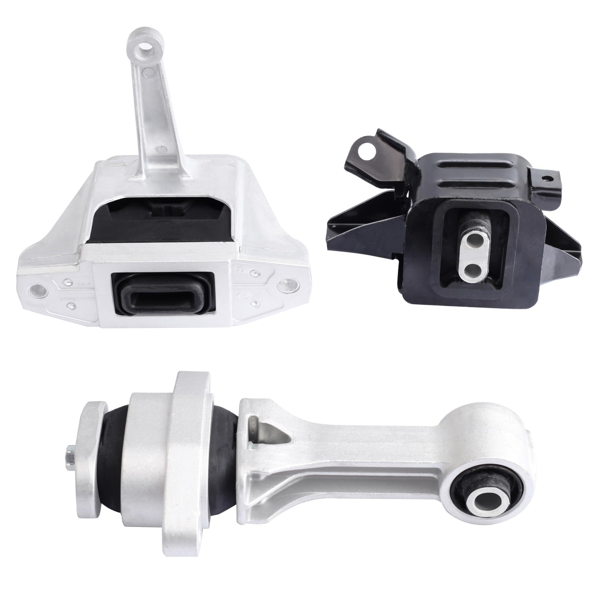 loongrie front view of mount kit showing complete set for easy replacement