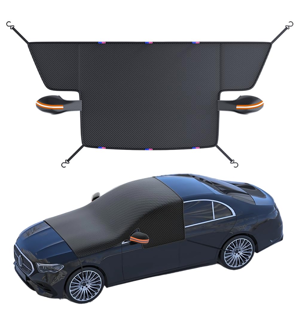lootaan front view showing full windshield protection and quick removal benefit