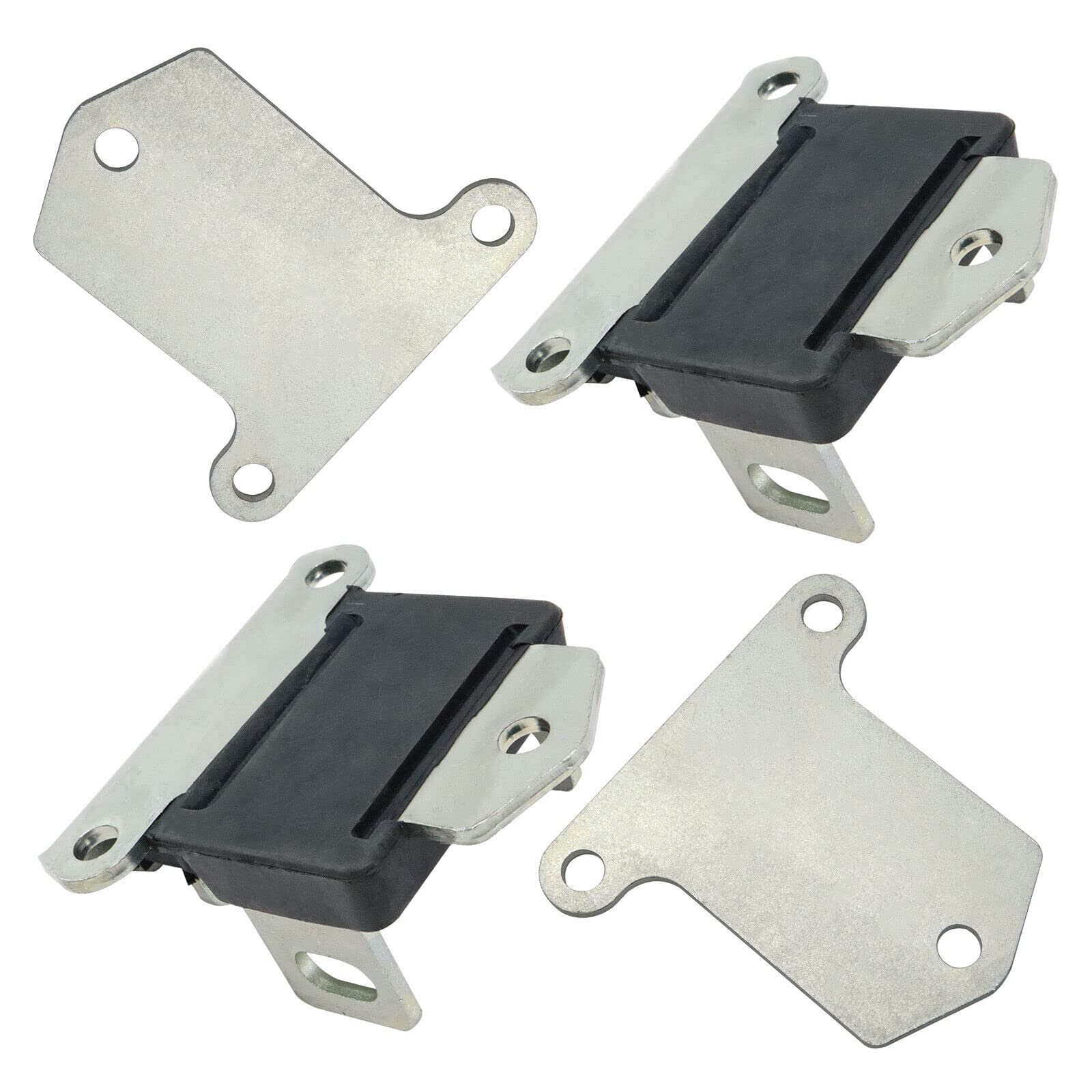 LOSTAR mechanic installing mounts in garage showing ease of installation benefit