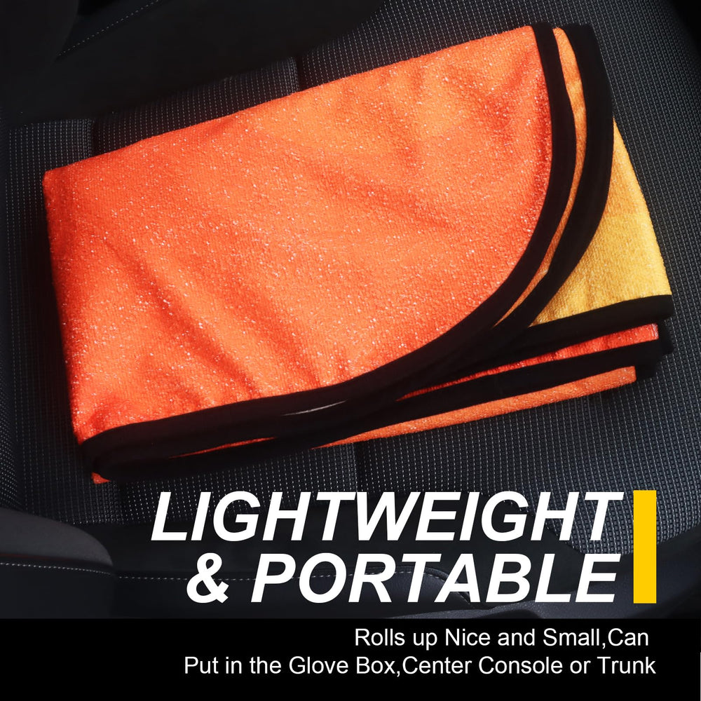 LoyaGour folded compactly for trunk storage and quick deployment