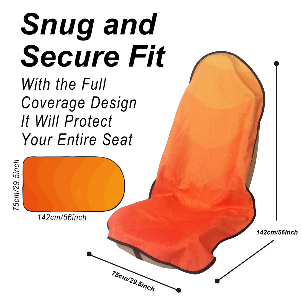 LoyaGour installed on driver seat demonstrating secure fit and comfort