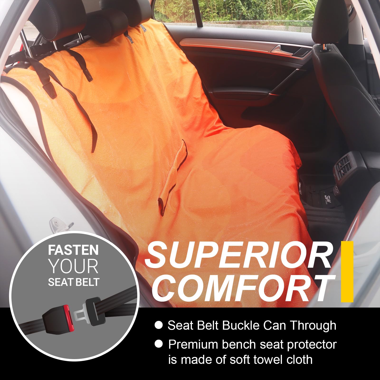 LoyaGour non-slip backing detail preventing cover movement