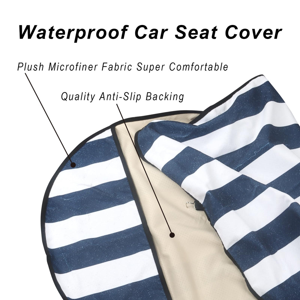 LoyaGour cover in use with gym gear protecting driver seat