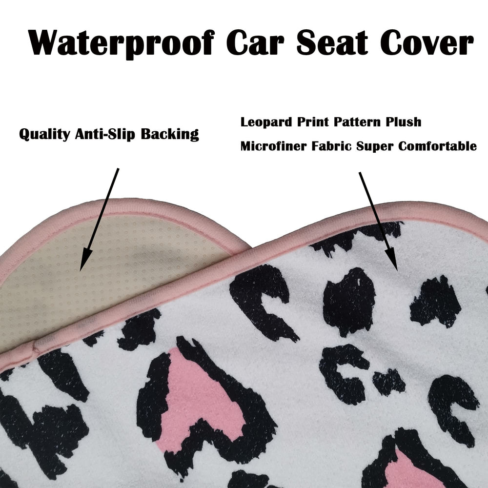 LoyaGour seat cover installed on car front seat for instant protection