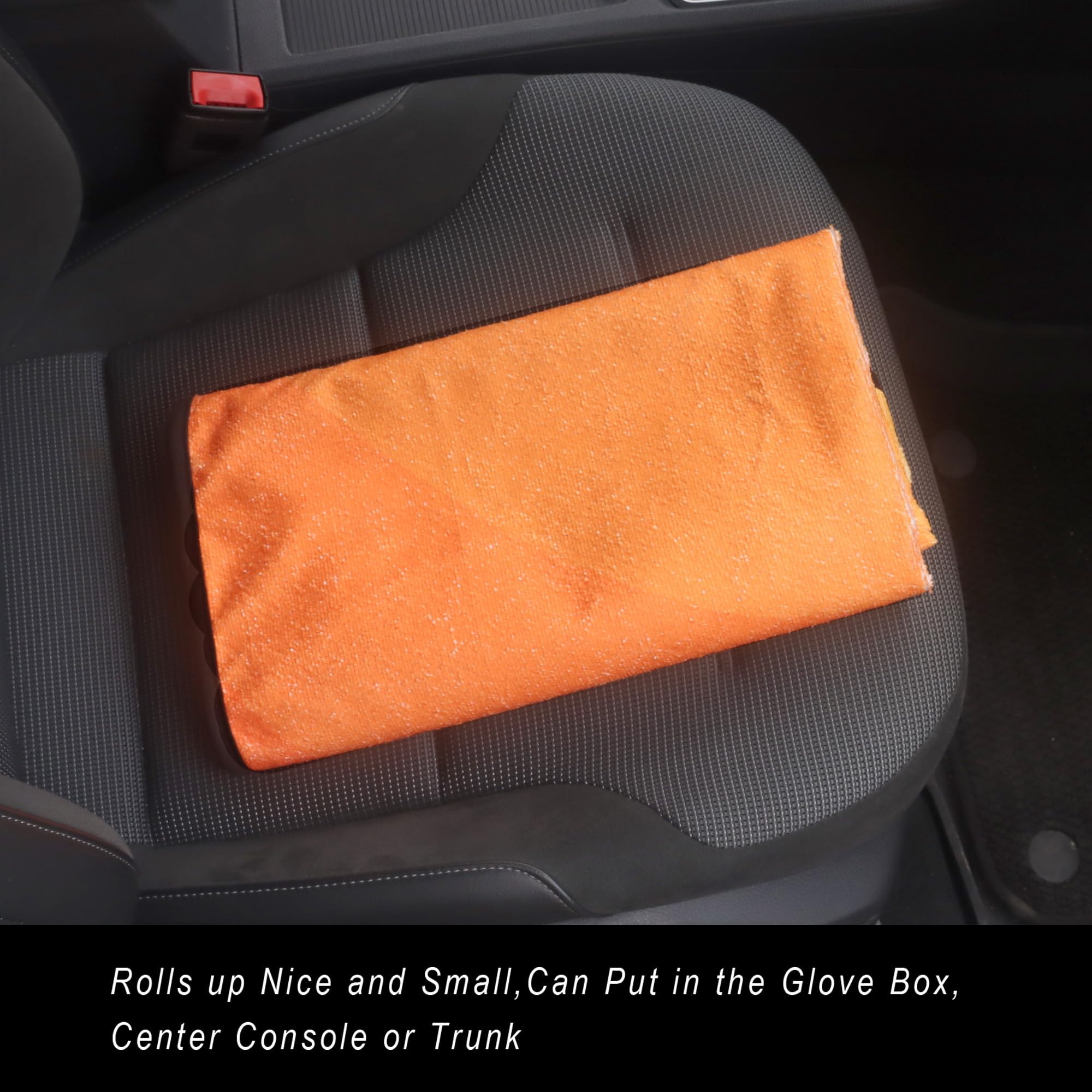 LoyaGour seat cover with sports bag showing practical post-workout use