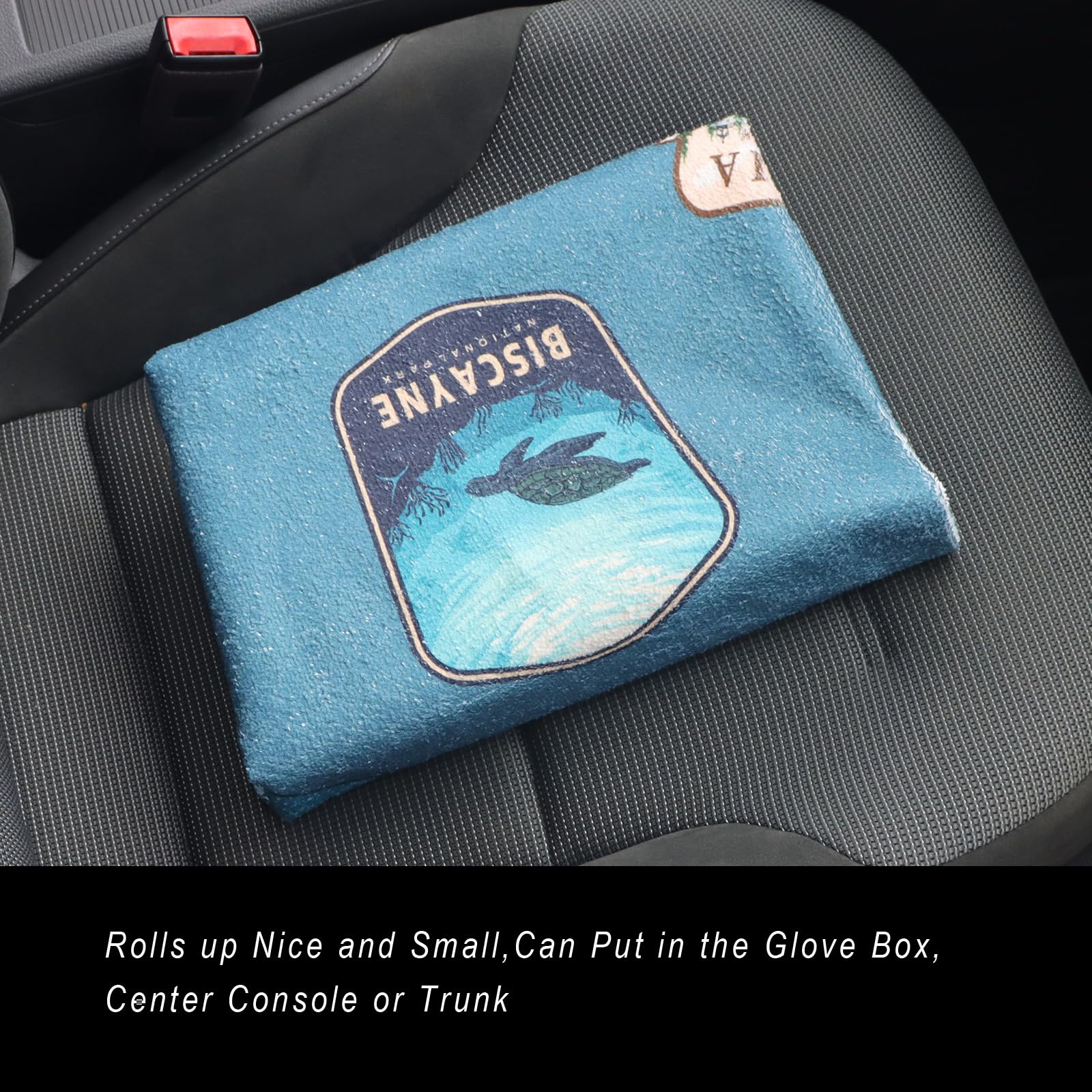 LoyaGour cover shown on bucket seat to illustrate full-size coverage