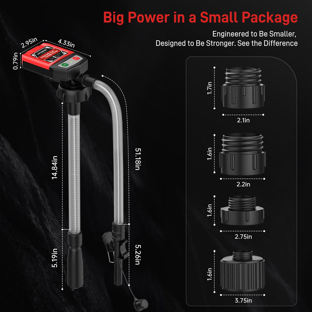 LOYAMAT ABS housing and kink-resistant hose showing durable construction