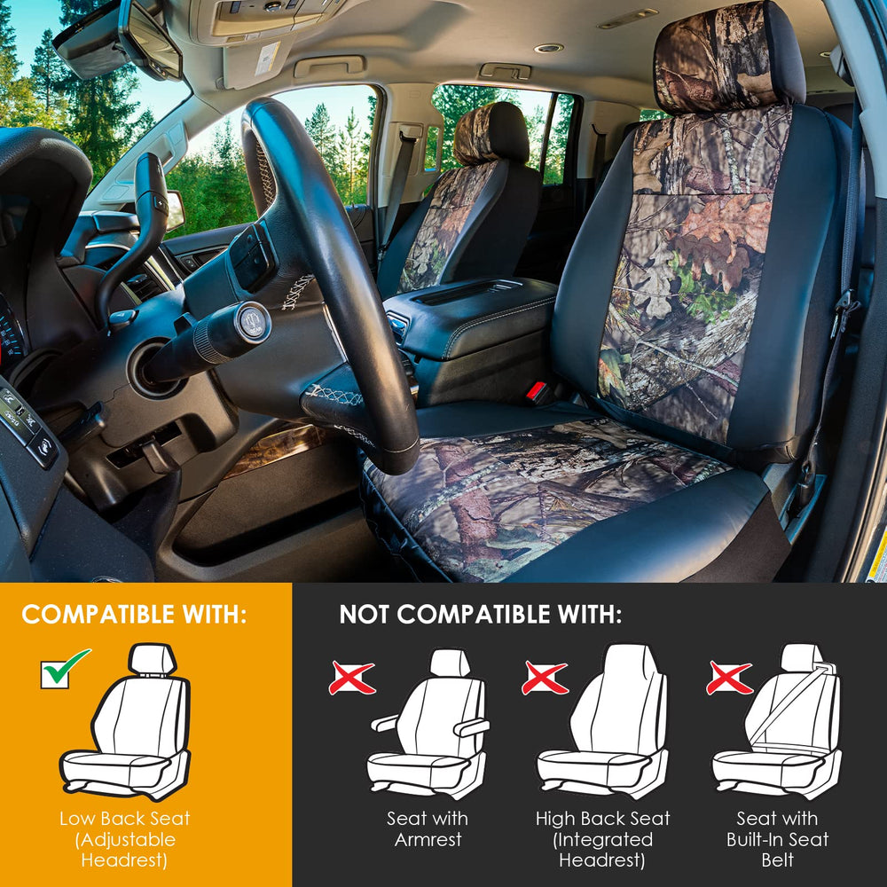 LPI Truck scale comparison next to a ruler showing seat cover fit and accurate sizing reassurance