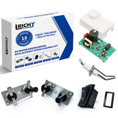 Lrichy kit front view showing all replacement parts and benefit of readiness