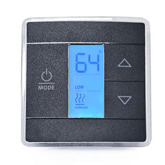 Lrichy front panel thermostat showing controls and clean design for easy use