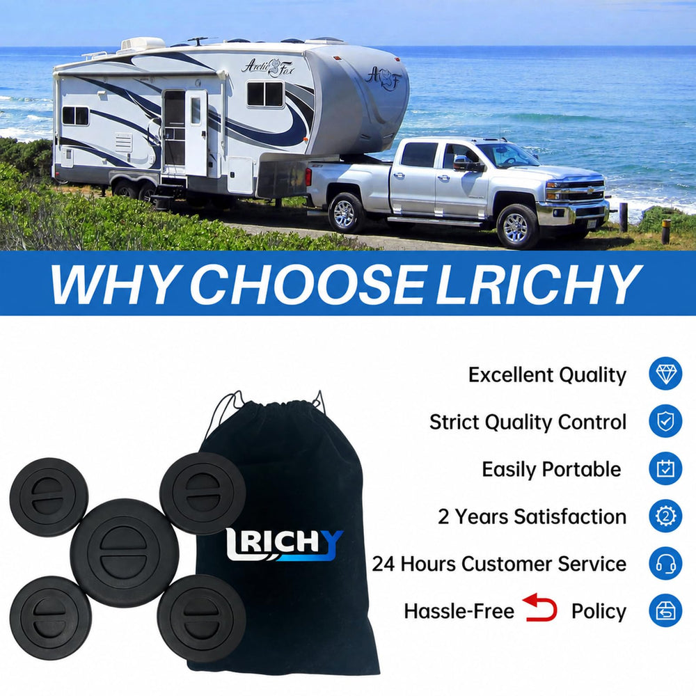 Lrichy lifestyle shot of truck bed ready for towing showing tidy appearance benefit