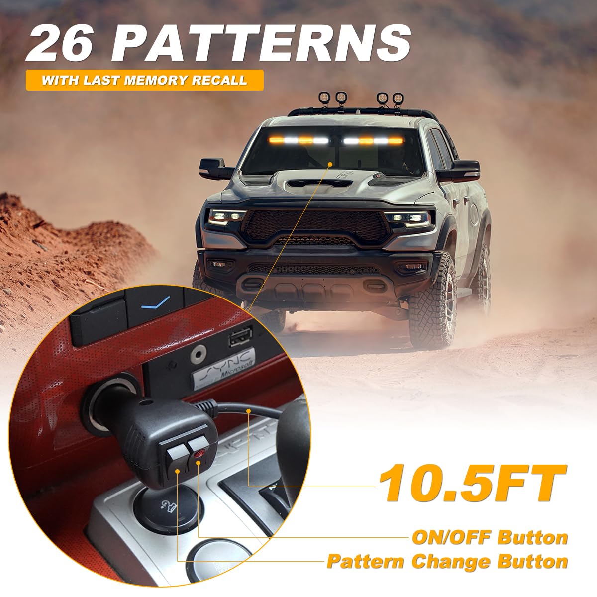 LRTER strong suction cup and adhesive detail offering secure mounting and resistance to falling