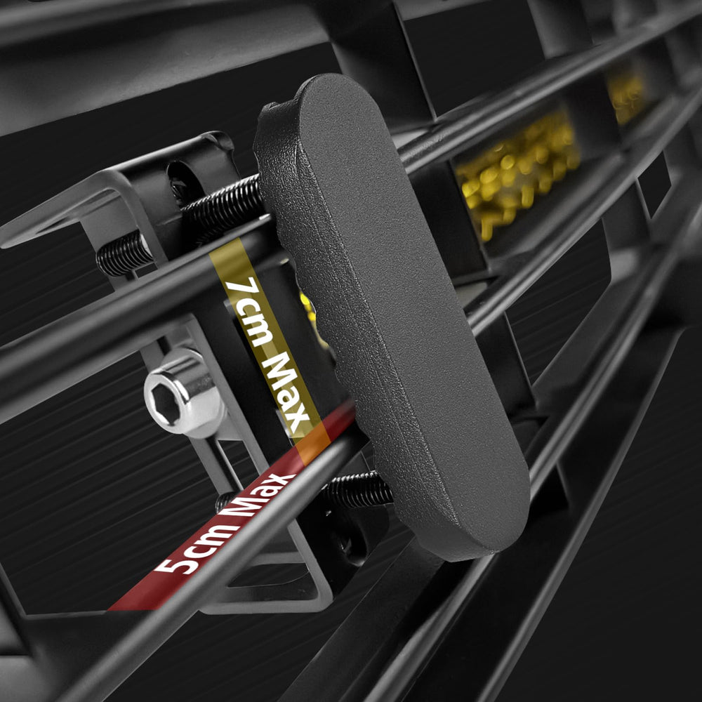 LTEODCHEW installed on truck demonstrating low-profile concealed lighting