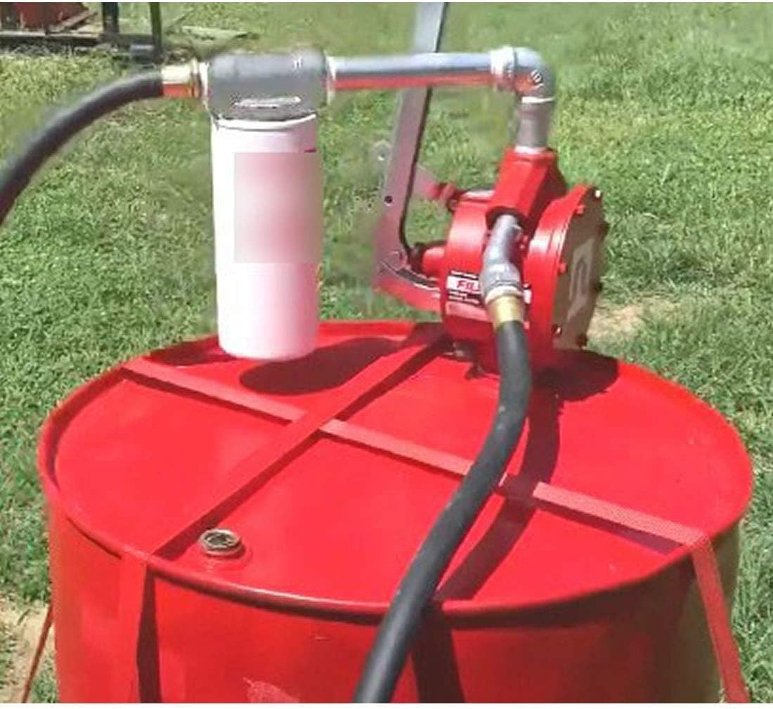 LTZLL assembly installed on a transfer pump showing straightforward replacement benefit