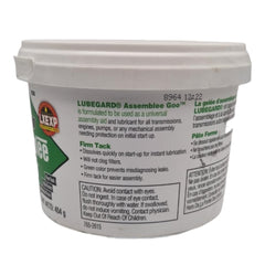 Lubegard assemblee goo green tack texture closeup illustrating cling