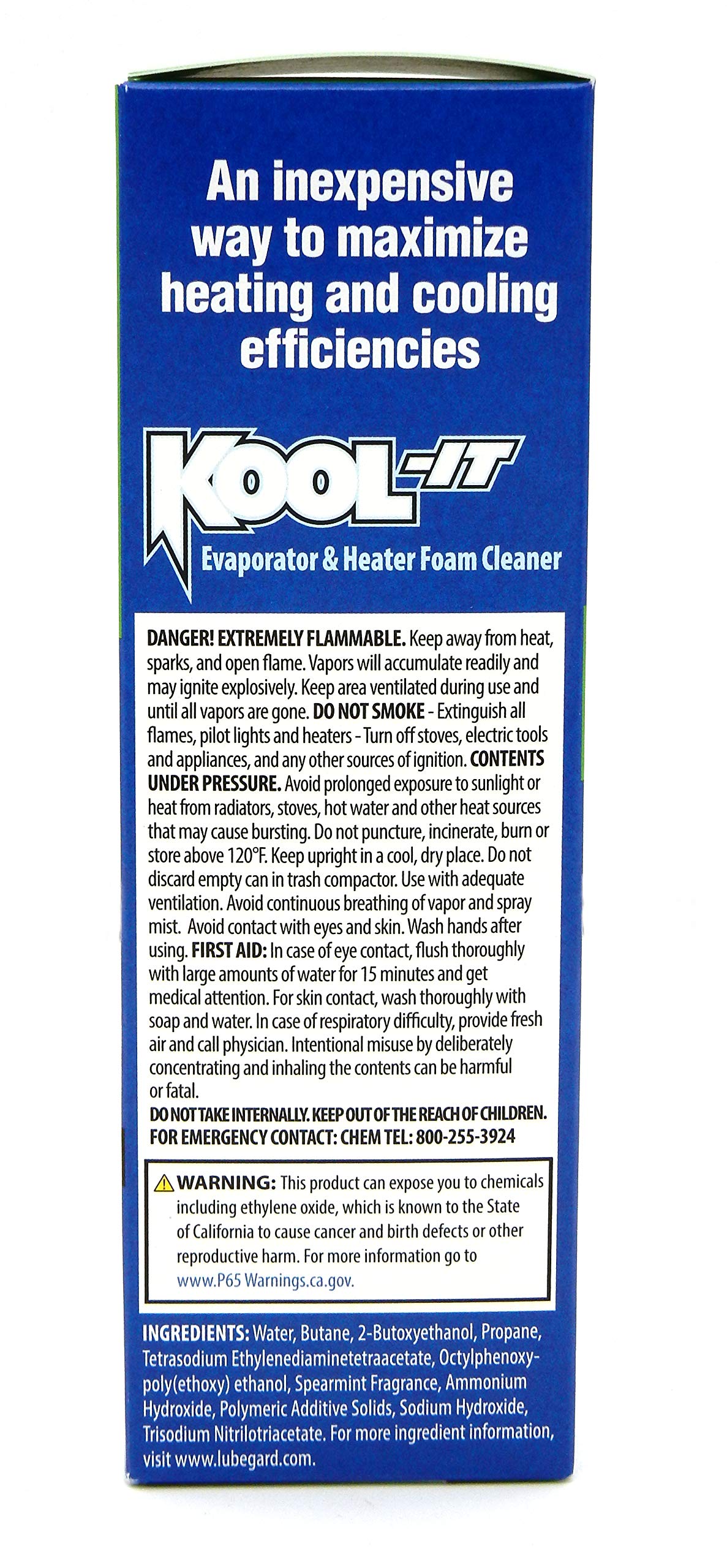 Lubegard Kool-It used in a vehicle interior illustrating fresher cabin air benefit