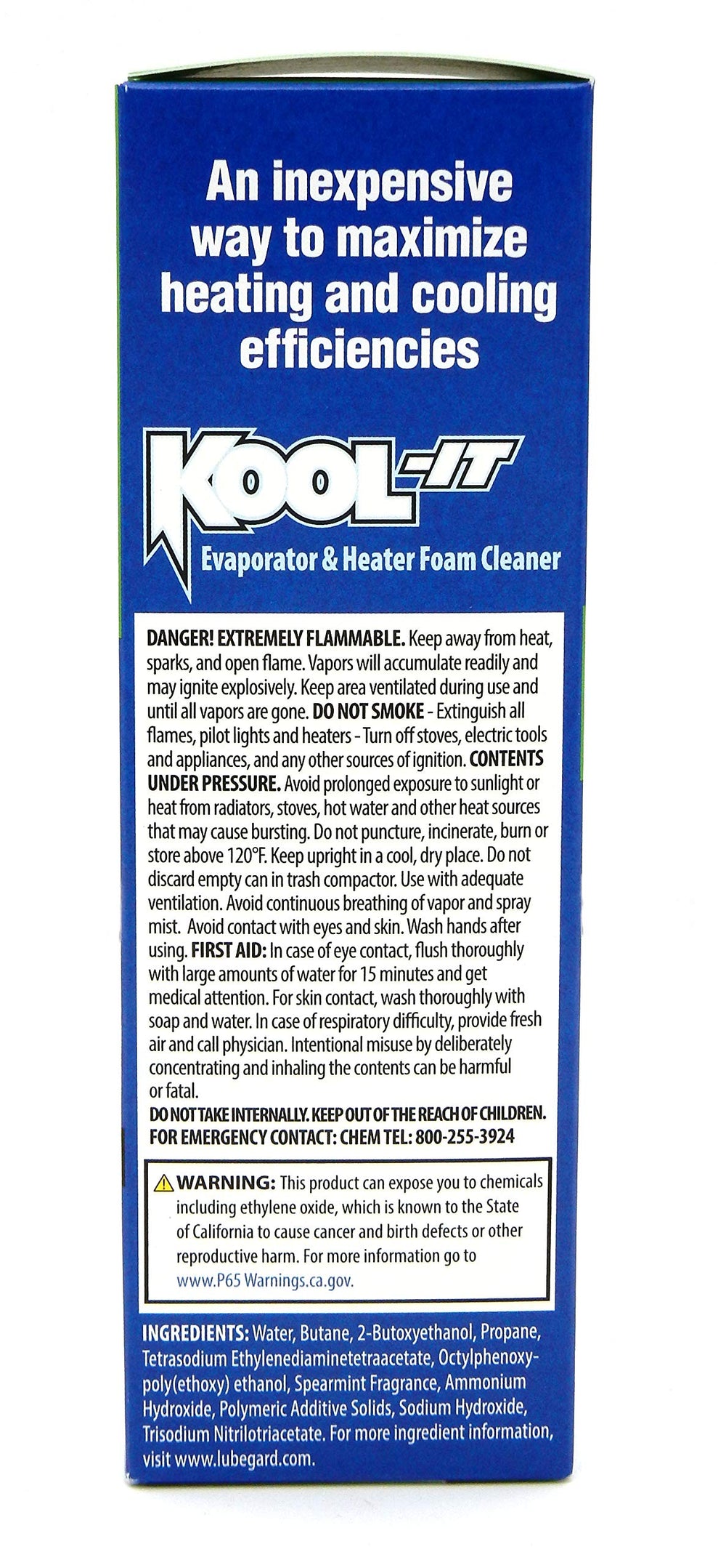 Lubegard Kool-It used in a vehicle interior illustrating fresher cabin air benefit