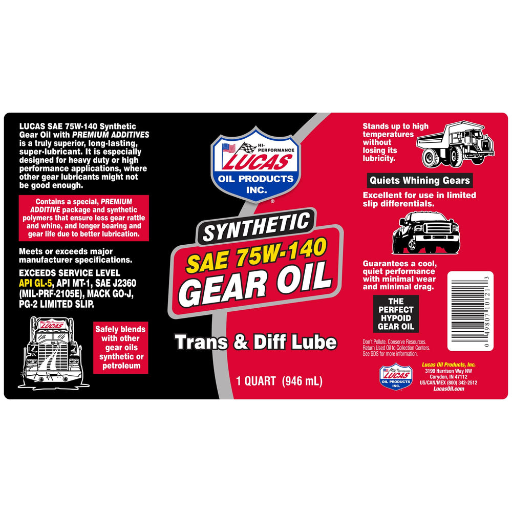 Lucas Oil being applied to a differential showing Lucas Oil protecting gears