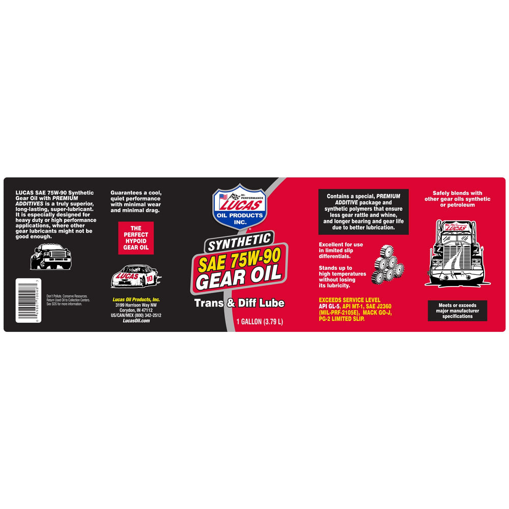 Lucas Oil being poured into a differential demonstrating easy application and gear protection