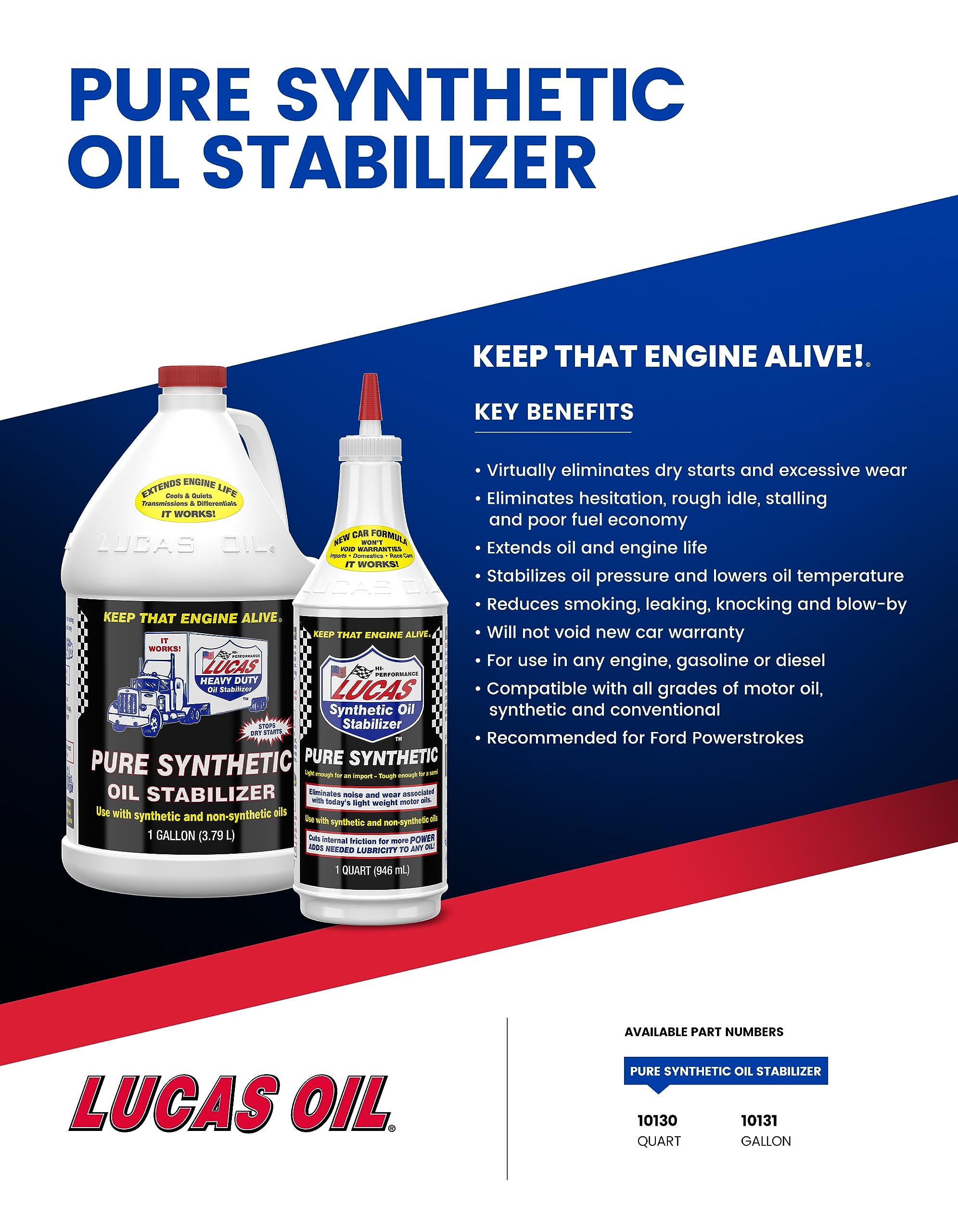 Lucas Oil slick film on metal surface highlighting Lucas Oil friction reduction