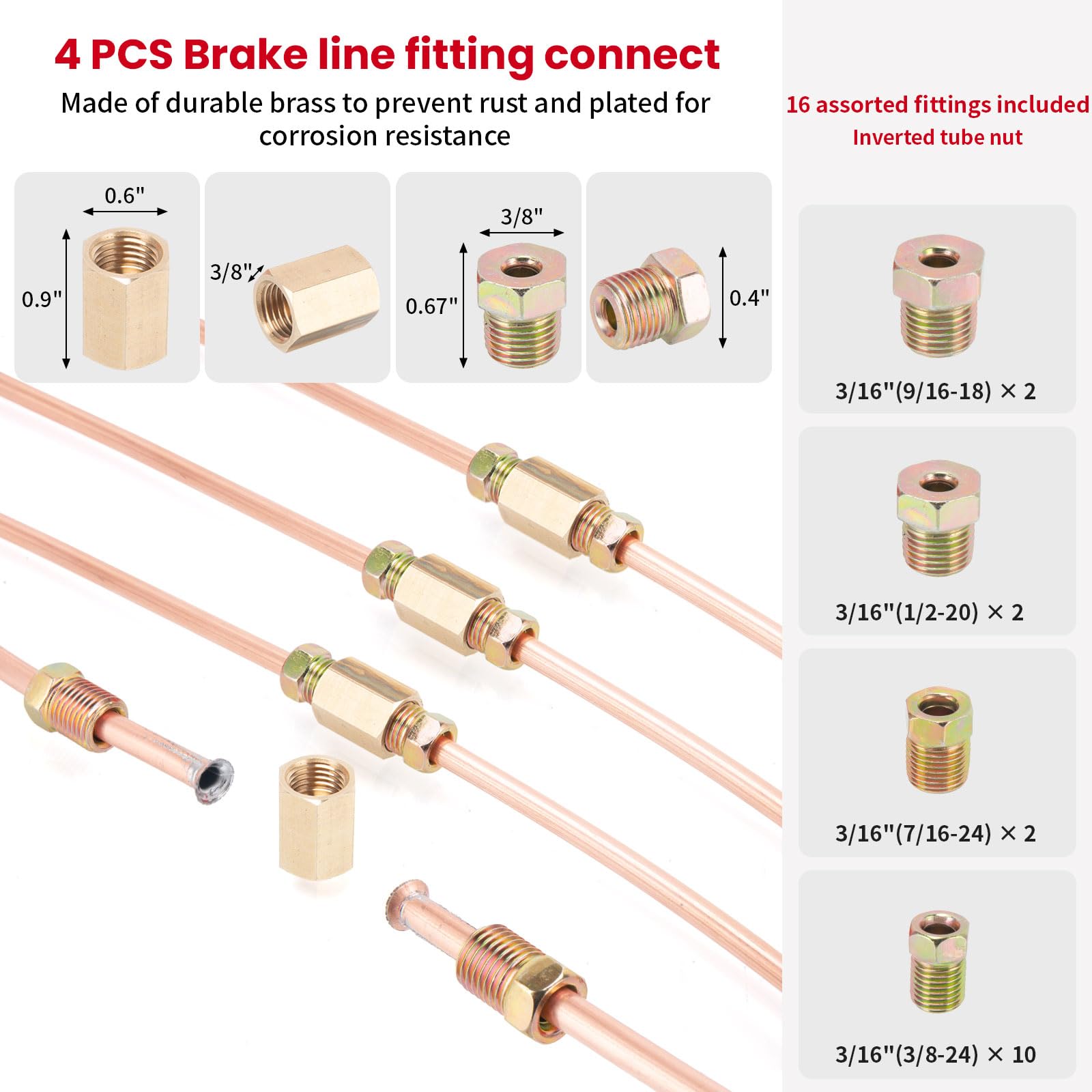 Lucky Seven installed brake line in vehicle undercarriage demonstrating reliable fit and durability