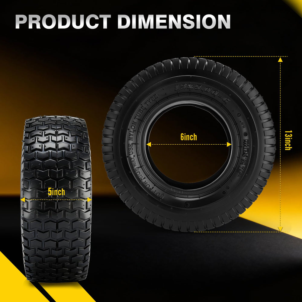 LuckySlycyc close-up of tread pattern showing traction benefit