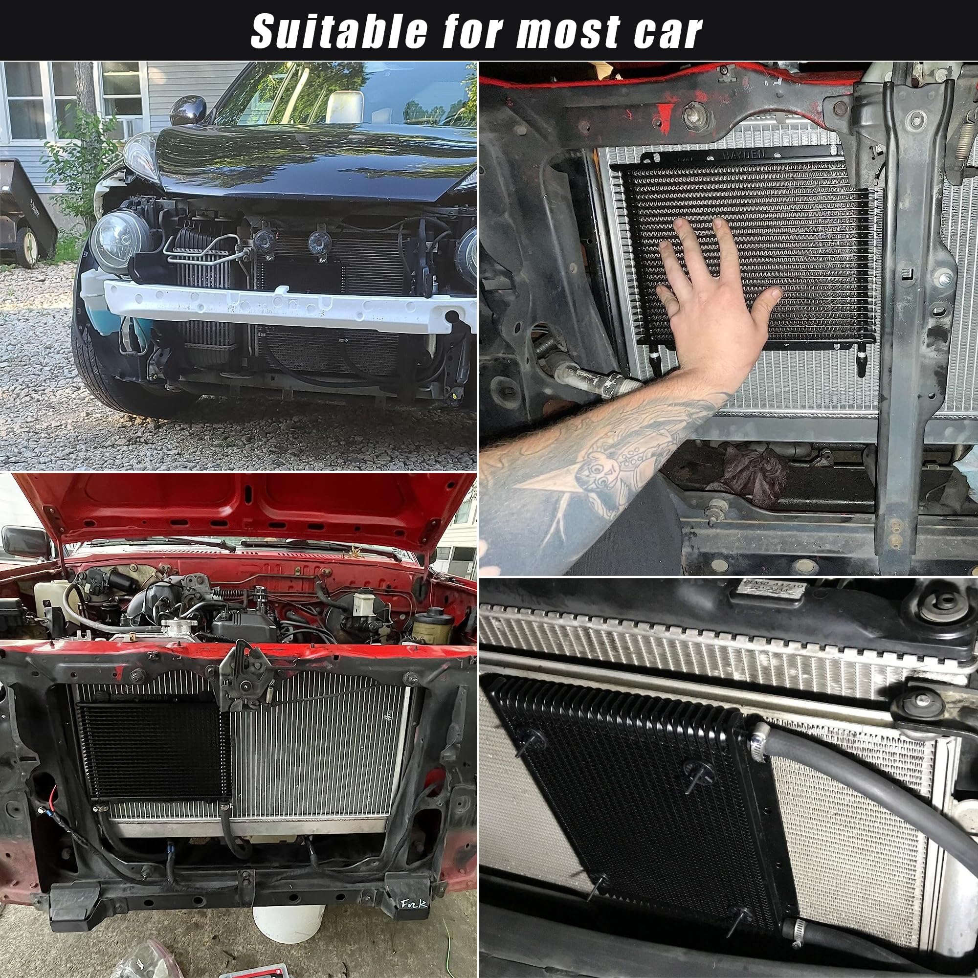 LuckySlycyc cooler in towing scenario illustrating better transmission protection