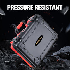 LUGECASE stored in car trunk with NOCO Boost X GBX155 for easy roadside access