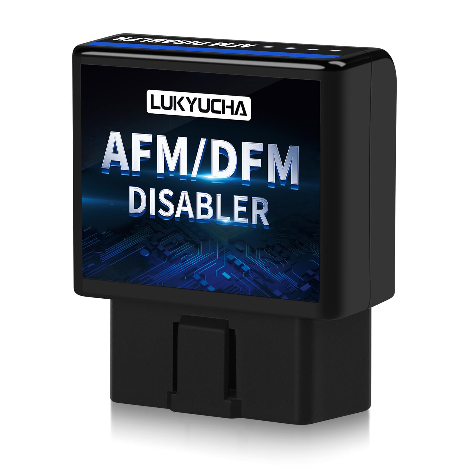 LUKYUCHA AFM Disabler front view showing compact plug and solid housing benefit reliability