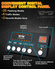LUMENIX flexible strip mounted along running board showing contour fit