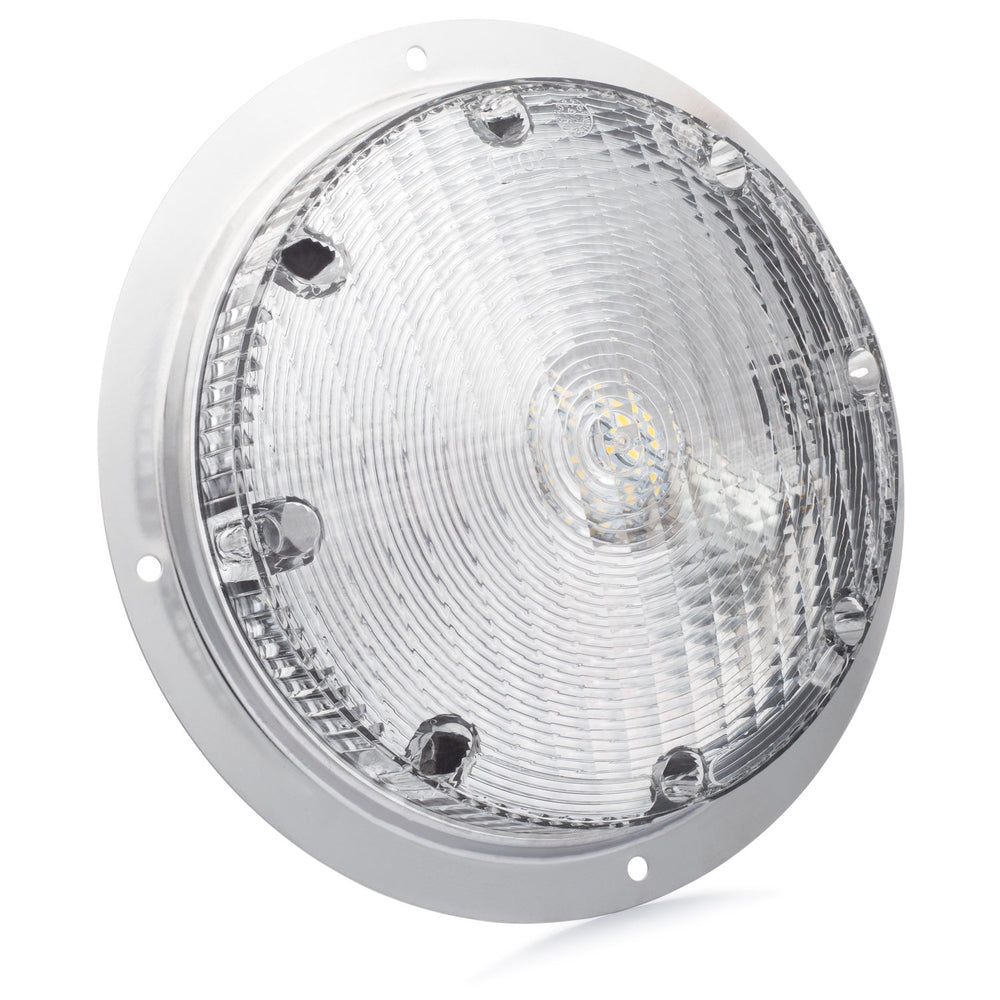 Lumitronics side profile showing 2 inch depth and low profile for sleek fit