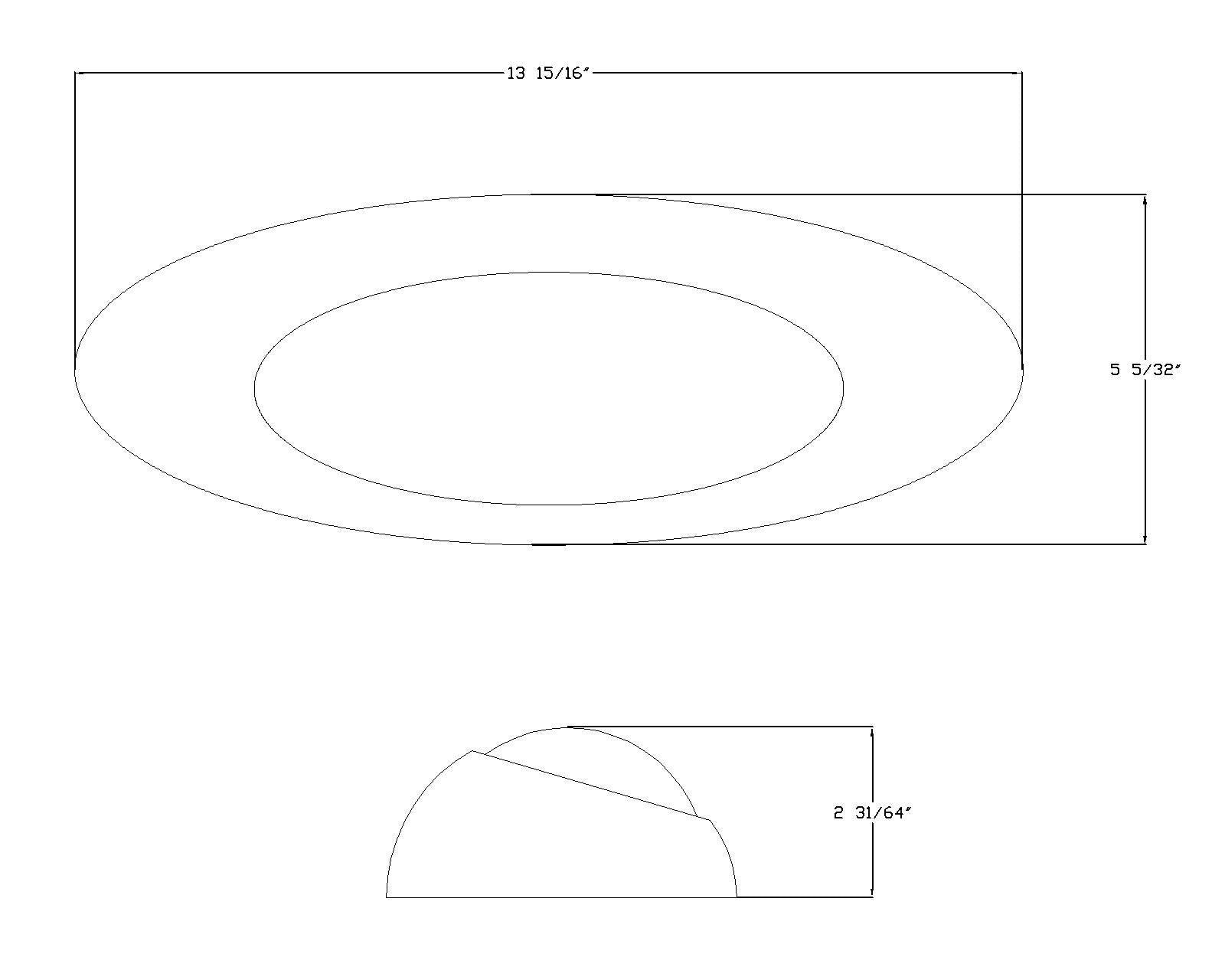 Lumitronics profile side angle illustrating low-profile design and durability benefit